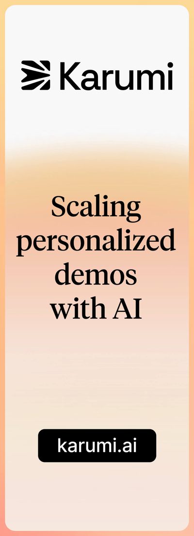 Karumi: scaling personalized demos with AI. Launch a demo on karumi.ai